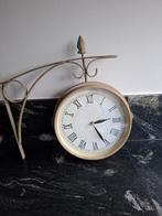 Stationsklok, Huis en Inrichting, Ophalen, Gebruikt, Analoog, Wandklok