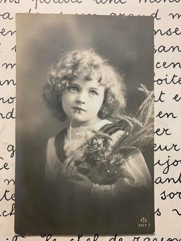 22-12-1912 Meisje met bosje graan (IT) beschikbaar voor biedingen