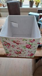 Kallax kast inzet met bloemenprint, Overige materialen, Minder dan 50 cm, Minder dan 50 cm, Ophalen of Verzenden