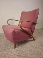 Vintage fauteuil Minotti fauteuil, Huis en Inrichting, Fauteuils, Ophalen, Gebruikt, 75 tot 100 cm, Stof