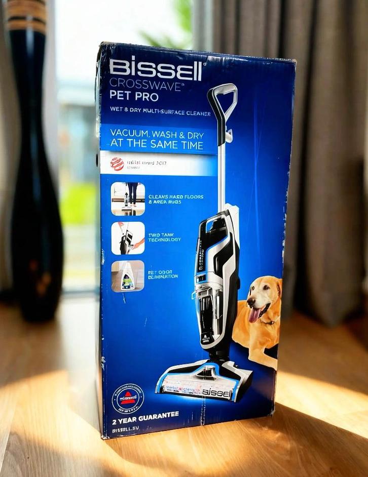 Bissell CrossWave Pet Pro – 3-in-1 vloerenreiniger met power, Witgoed en Apparatuur, Stofzuigers, Zo goed als nieuw, Ophalen of Verzenden