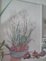 Borduurpatroon  Witte Narcissen  nr 601 12 88, Verzenden, Nieuw, Handborduren, Patroon