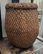 Oude Chinese mand vissersmand sober sleets imperfect, Ophalen of Verzenden