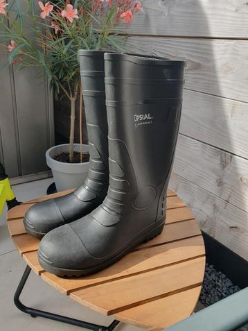 Opsial Regenlaarzen / Werkschoenen - Zo Goed Als Nieuw! beschikbaar voor biedingen