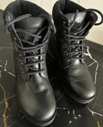 Zgan Lederen Landrover veter boots maat 36, Zwart, Lage of Enkellaarzen, Ophalen of Verzenden, Zo goed als nieuw