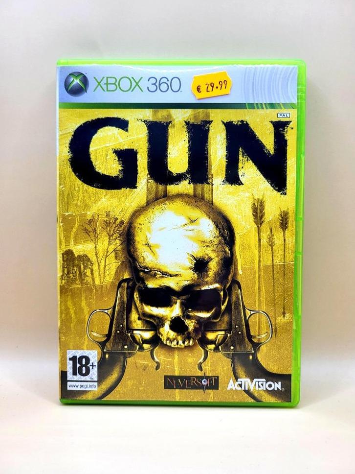 Gun Xbox 360, Spelcomputers en Games, Games | Xbox 360, Zo goed als nieuw, Shooter, 1 speler, Vanaf 18 jaar, Eén computer, Ophalen of Verzenden