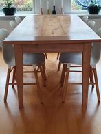 Prachtige antiek houten tafel 200 x 90cm, Huis en Inrichting, Tafels | Eettafels, Ophalen, 200 cm of meer, 50 tot 100 cm, Zo goed als nieuw