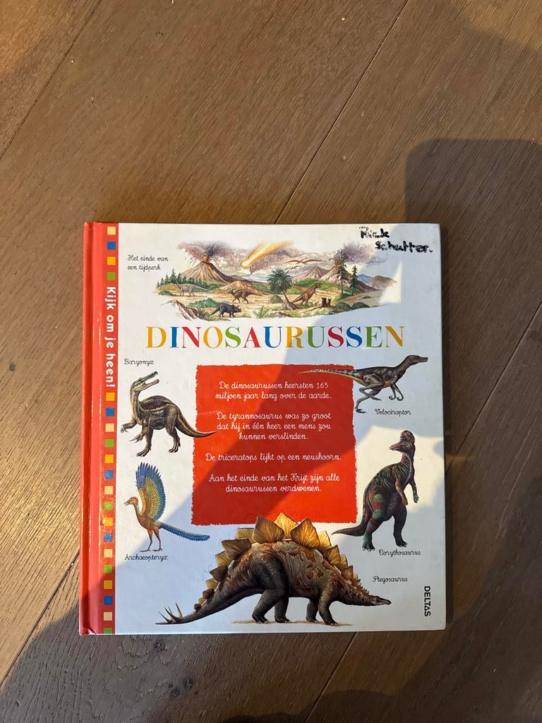 Dinosaurus Boek - Leerzaam en Leuk!, Ophalen of Verzenden, Gelezen, Non-fictie