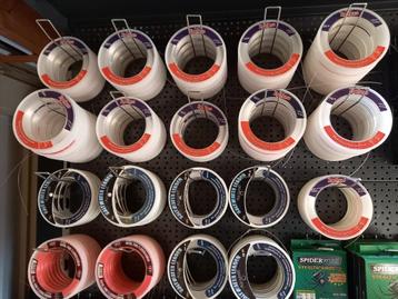 Onderlijn/Voorslag materiaal (diverse merken) alle maten! beschikbaar voor biedingen