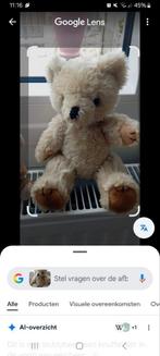 Vintage Beer teddybeer, Verzamelen, Beren en Cherished Teddies, Ophalen of Verzenden, Zo goed als nieuw, Stoffen beer, Overige merken