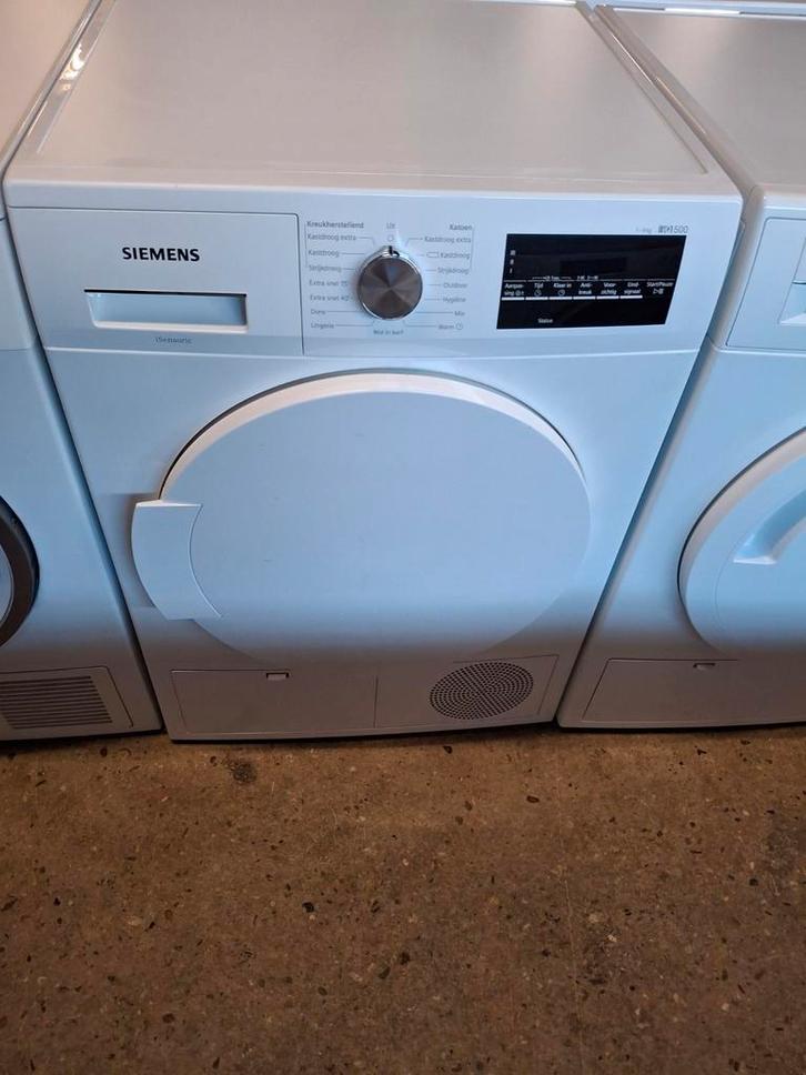 Keurig nette jonge siemens condensdroger 9kg, Witgoed en Apparatuur, Wasdrogers, Zo goed als nieuw, Condens, Voorlader, 8 tot 10 kg