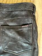 Leren broek Marlboro Classics. Bruin. Large., Kleding | Heren, Maat 52/54 (L), Bruin, MARLBORO, Ophalen of Verzenden