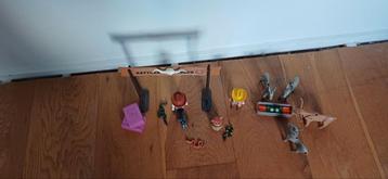 Playmobil Cowboy, Boerin, Ezels & Koe beschikbaar voor biedingen