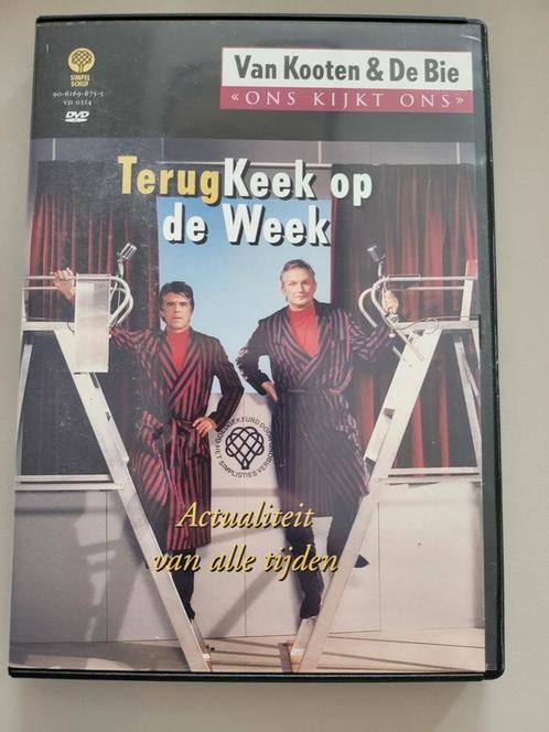 Dvd terugkeek op de week van Kooten en de Bie, Cd's en Dvd's, Dvd's | Cabaret en Sketches, Tv-programma of Sketches, Alle leeftijden