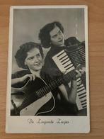 Kaart van de zingende zusjes, Ophalen of Verzenden, 1940 tot 1960, Overige onderwerpen, Prent