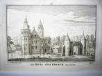 192/193 Oosterwijk Kopergravure 18e Eeuw, Antiek en Kunst, Ophalen of Verzenden