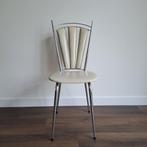 Vintage Chroméplast stoel in Soudex Vinyl – Retro design uit, Ophalen, Huis en Inrichting