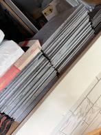 Belgische hardsteen tegels 50x50 11 vierkante meter, Ophalen, 40 tot 60 cm, Gebruikt, 40 tot 60 cm