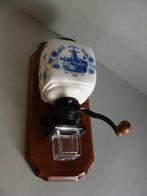 Delfts blauw wand koffie molen (werkt niet) Als decoratie, Antiek en Kunst, Ophalen of Verzenden