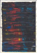 Gouache abstract, Ophalen of Verzenden