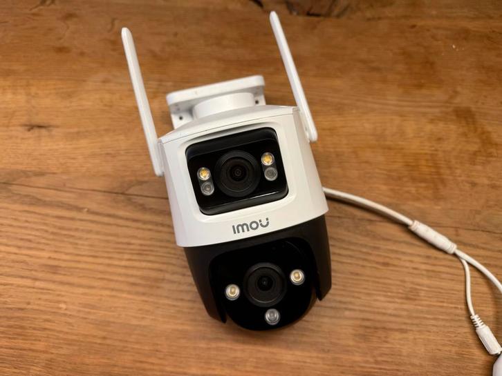 Twee Imou Cruiser Dual 10MP Slimme Buitencamera, Audio, Tv en Foto, Videobewaking, Zo goed als nieuw, Buitencamera, Ophalen of Verzenden
