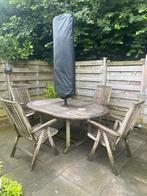 Teak tuinmeubels schoonmaak, Ophalen, Zo goed als nieuw, Teakhout