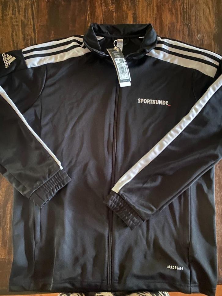 Adidas trainingsjack maat L voor Sportkunde HAN NIEUW, Kleding | Heren, Sportkleding, Nieuw, Algemeen, Blauw, Ophalen of Verzenden