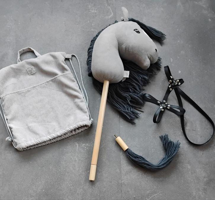 Hobby horse (stokpaardje) met accessoires, Kinderen en Baby's, Speelgoed | Overig, Nieuw, Jongen of Meisje, Ophalen of Verzenden