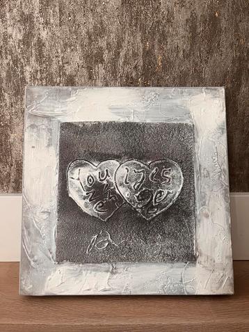 Schilderij op canvas 30x30cm beschikbaar voor biedingen