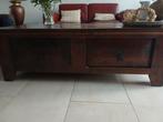GRATIS af te halen in Waalwijk. Mooie houten salontafel, Huis en Inrichting, Ophalen, Gebruikt, 100 tot 150 cm, 50 tot 100 cm
