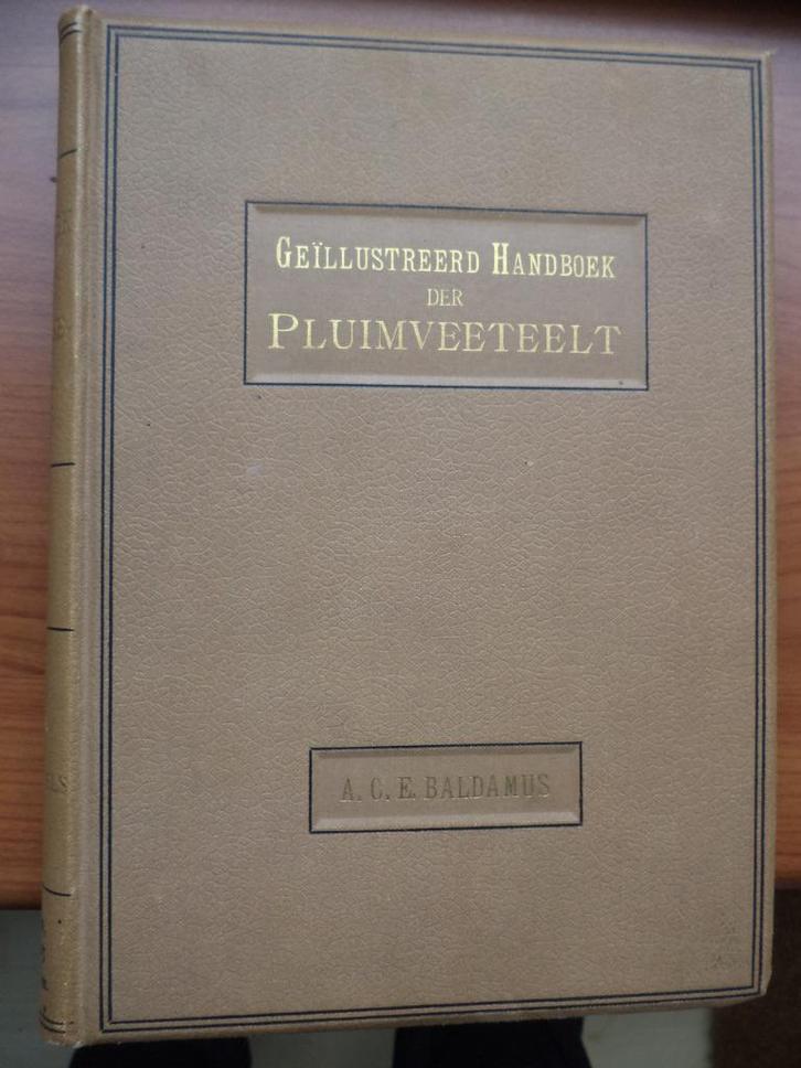 Baldamus, Geïll. handboek der Pluimveeteelt, deel 2, DUIVEN, Boeken, Dieren en Huisdieren, Ophalen of Verzenden