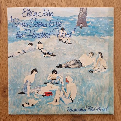 Elton John - Sorry seems to be the Hardest Word (1976), Cd's en Dvd's, Vinyl Singles, Gebruikt, Pop, Ophalen of Verzenden