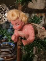 Antieke Wassen Zweef Engel ca. 1900-1920, Diversen, Kerst, Ophalen of Verzenden