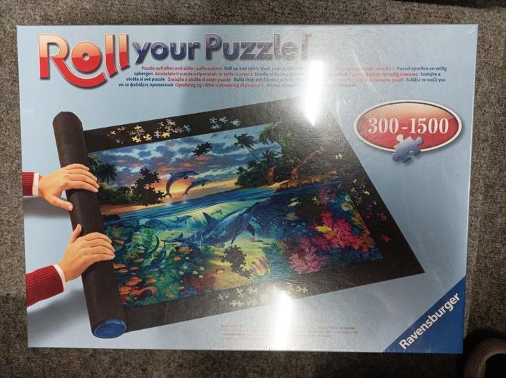 Roll Your Puzzel Mat – nieuw, nog in verpakking!, Hobby en Vrije tijd, Denksport en Puzzels, Nieuw, Overige typen, Meer dan 1500 stukjes