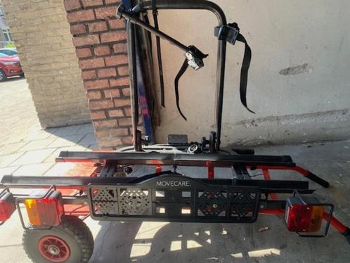 Movecare fietsendrager, Auto diversen, Fietsendragers, Gebruikt, Trekhaakdrager, 2 fietsen, Elektrische fiets, Ophalen