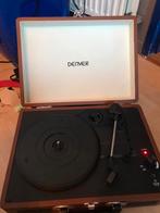 Denver platenspeler retro vintage lp draagbare koffer, Audio, Tv en Foto, Platenspelers, Ophalen of Verzenden