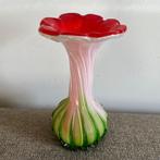 Italiaanse glazen vaas, Huis en Inrichting, Woonaccessoires | Vazen, Overige kleuren, Ophalen of Verzenden, Minder dan 50 cm, Glas