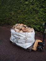 Big Bag Beukenhout Openhaardhout - Jubbega, Tuin en Terras, 6 m³ of meer, Ophalen of Verzenden, Beukenhout, Blokken