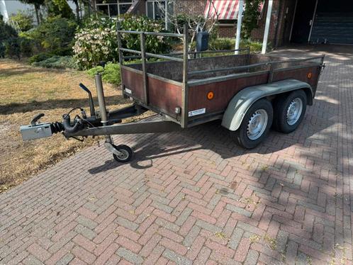 Hapert tandemasser 1750 kg. 130x250 cm, Auto diversen, Aanhangers en Bagagewagens, Gebruikt, Ophalen