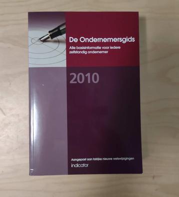 De Ondernemersgids 2010 (Indicator) boek beschikbaar voor biedingen