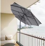 Dubbele twin parasol optimale bescherming 3 x 1.5 meter, Kantelbaar, Nieuw, Ophalen of Verzenden, Stokparasol