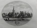 67 / Uitgeest Gravure uit 1793 van Oleffen & Bakker, Antiek en Kunst, Kunst | Etsen en Gravures, Ophalen of Verzenden