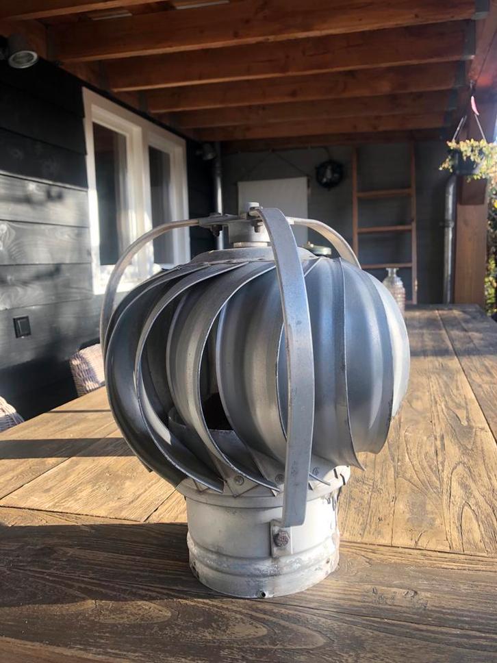 Windgedreven Dakventilator/Spinner - Goede Staat!, Doe-het-zelf en Verbouw, Ventilatie en Afzuiging, Gebruikt, Ventilator, Ophalen of Verzenden