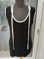 Cartoon Zwarte Top - Maat L, Cartoon, Zwart, Maat 42/44 (L), Ophalen of Verzenden