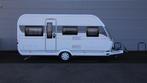 Hobby De Luxe 455 UF Mover + Verona luifel, Caravans en Kamperen, Overige typen, Rondzit, Hobby, Bedrijf