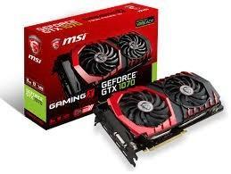 MSI GeForce GTX 1070 8GB Gaming Videokaart beschikbaar voor biedingen