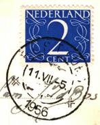 990306	Elst	1956 Utr Jeugdherberg	Eikelkamp	Gelopen met post, Ophalen of Verzenden, 1940 tot 1960, Gelopen, Utrecht