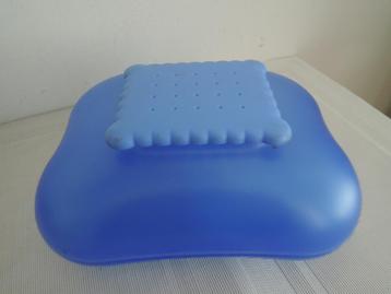 Blauwe Alessi koektrommel "Mary Biscuit" beschikbaar voor biedingen