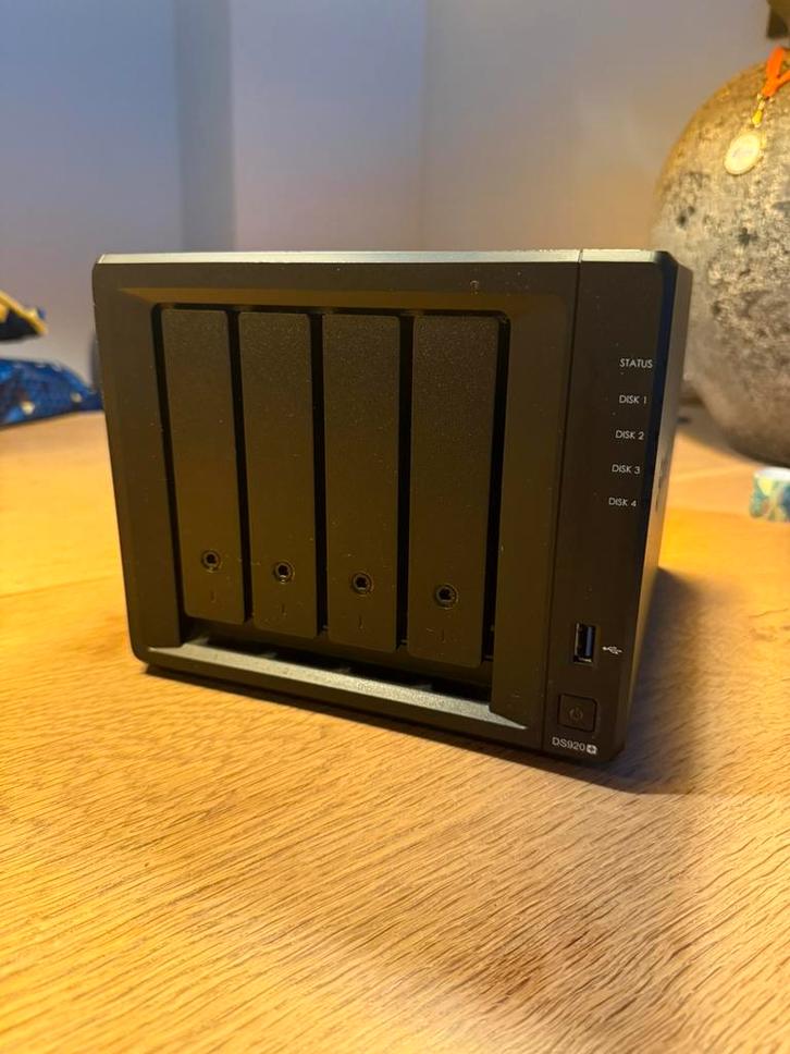 Synology DS920+, Computers en Software, NAS, Zo goed als nieuw, Ophalen