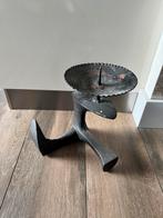 Gietijzer Antieke Schoenleest / kandelaar 26-28 cm, Ophalen of Verzenden